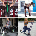 Versatile TPE Elastic Resistance Bands for Strength Training