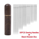 Blind Sewing Needles: Upgrade Your Sewing Game with Self-Threading Stainless Steel Needles  ourlum.com G 30PCS with Box  