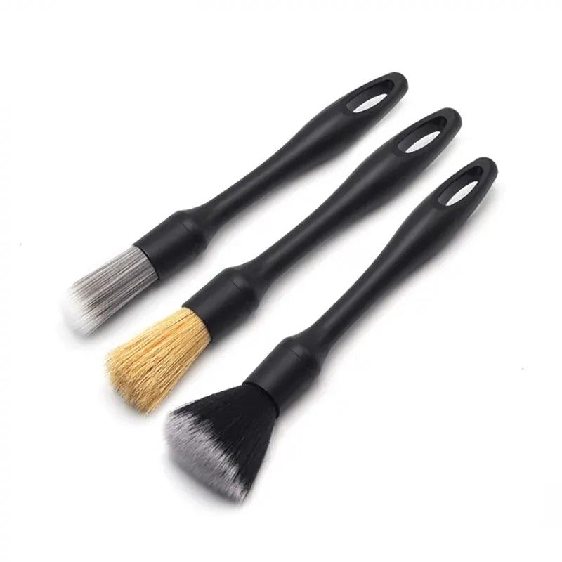 Car Interior & Exterior Detail Brush Set: Ultimate Cleaning Solution  ourlum.com   