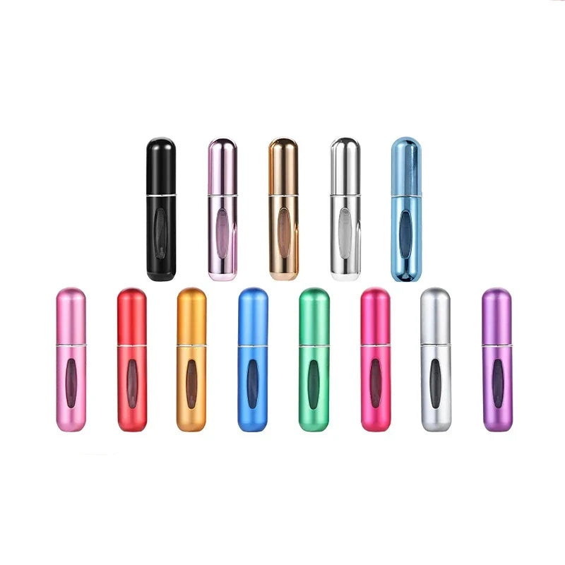 Portable Perfume Atomizer Spray: Elegant Crystal Bottom Bottle