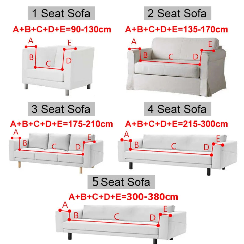 Geometric ArmChair Sofa Slipcovers: Stylish Elastic Cover for Home Decor  ourlum.com   