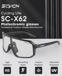 SCVCN HOT MTB Cycling Glasses for Men Women UV400 Goggles