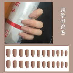 Chic Holiday Pink French Press-On Nails Set: 24 Elegant Short Nail Art Designs