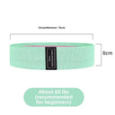 Versatile Elastic Resistance Bands for Women's Hips and Squats