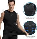 Men's Ionic Shaping Vest Ice-Silk Slimming Body Shaper