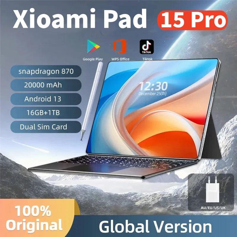 Global Version Tablets Xioami Pad 15 Pro 11 inch HD Original Tablet 5G Wifi Android PC Tablets Google Play Tablets PC Global  ourlum.com   