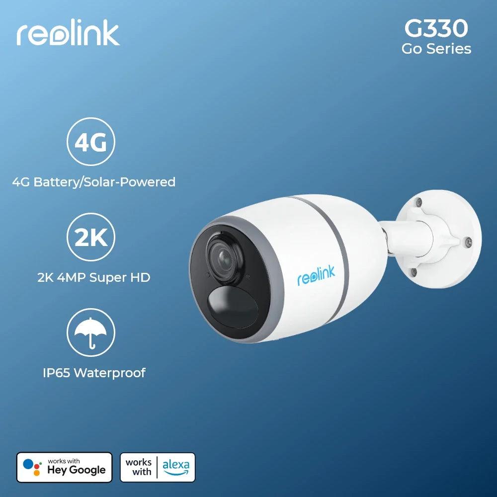 Reolink GO G330 4MP 4G Security Camera: AI Detection & Remote Monitoring  ourlum.com   