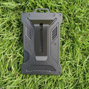 Badge Card Holder Carbon Fiber Wallet For Men Slim Design