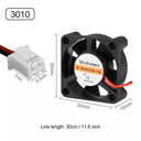 DC Cooling Fan Blower for 3D Printers: High Performance Cooling Solution  ourlum.com 30mmx30mmx10mm 24V 