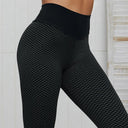 Ultimate High Waist Sport Leggings for Women - Stylish Fitness Jeggings  ourlum.com Black S 