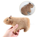 Capybara Plush Toy Keychain Bag Charm Stylish Animal Accessory