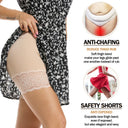 Lace High Waist Shapewear Boyshorts for Tummy Control