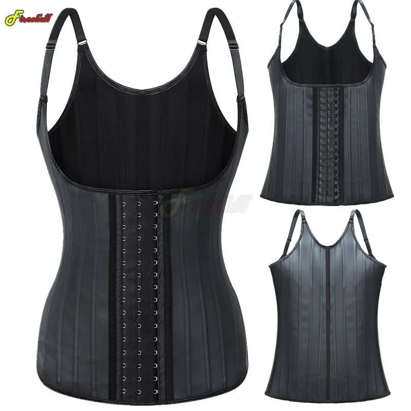 Sculpt Your Curves: Women’s Latex Waist Trainer & Shapewear Corset for Ultimate Comfort