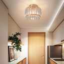 Glass Led Pendant Light Modern Ceiling Lamp Adjustable Fixture