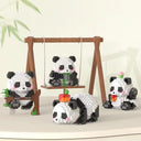 Kawaii Panda Micro Building Block Animals Toy: Creative DIY Assembled Bricks, Christmas Gift  ourlum.com   