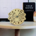 Wooden Melody Tool Circle Of Fifths Wheel For Musicians