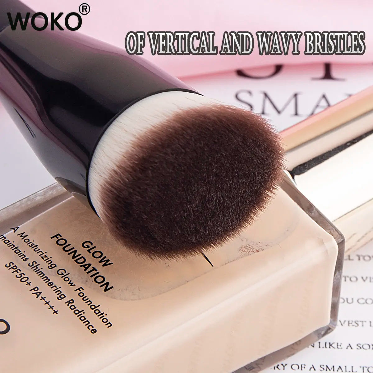 Synthetic Hair Angled Makeup Brush: Achieve Flawless Contouring