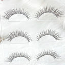 NEW 3Pairs Mink Lashes 3D Mink Eyelashes Invisible Band Natural Black Mink False Eyelash Full Strip cilios posticos Reusable  ourlum.com 3pairsC18  