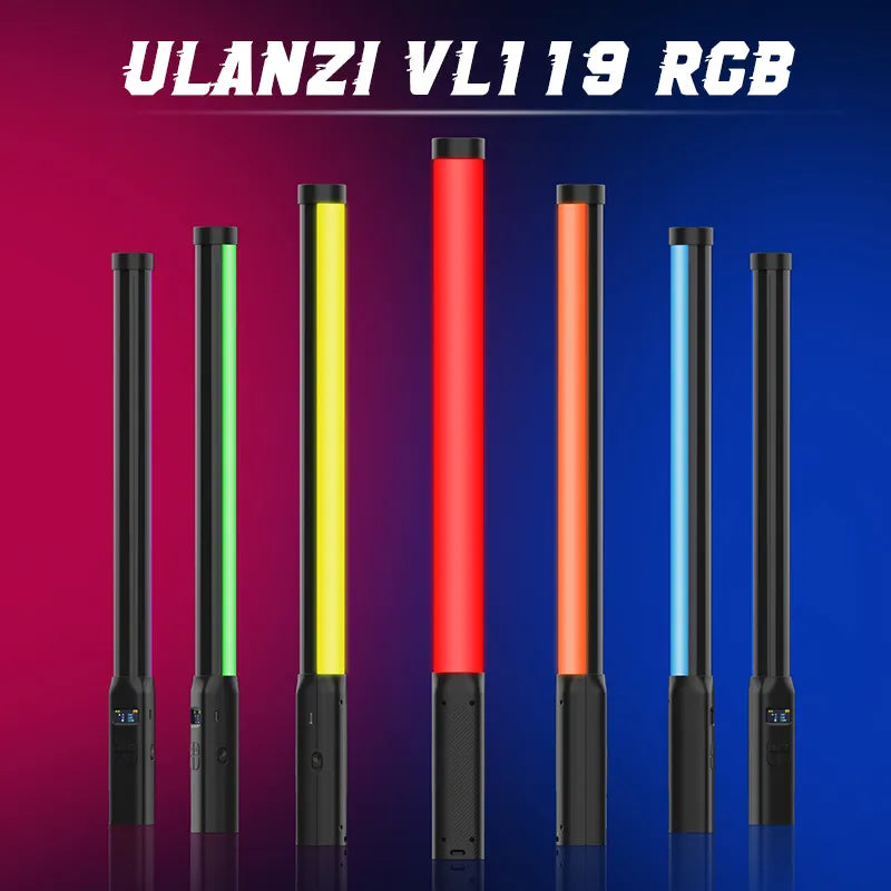 Ulanzi Handheld RGB Colorful Stick Light: Versatile Photography Essential  ourlum.com   