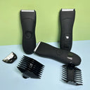 Men's Groin Hair Trimmer Waterproof Wet Dry Groomer Razor