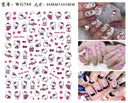 Adorable Cartoon Hello Kitty Nail Sticker Set for Nail Art