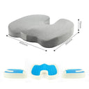 U-shaped Gel Memory Foam Travel Cushion for Tailbone Relief