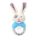 Baby Sensory Hanging Rattles Plush Animals Teether Toy for Babies  ourlum.com blue rabbit 314  