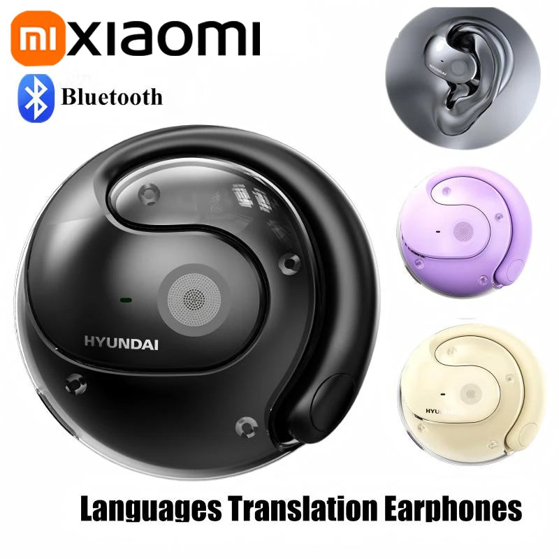 Xiaomi Real-Time Language Translator Headphones Bluetooth 5.3 Simultaneous Interpretation Earphone AL Voice Translator Earbuds