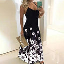 Oversized Bohemian Maxi Dress Elegant Summer Beach Style