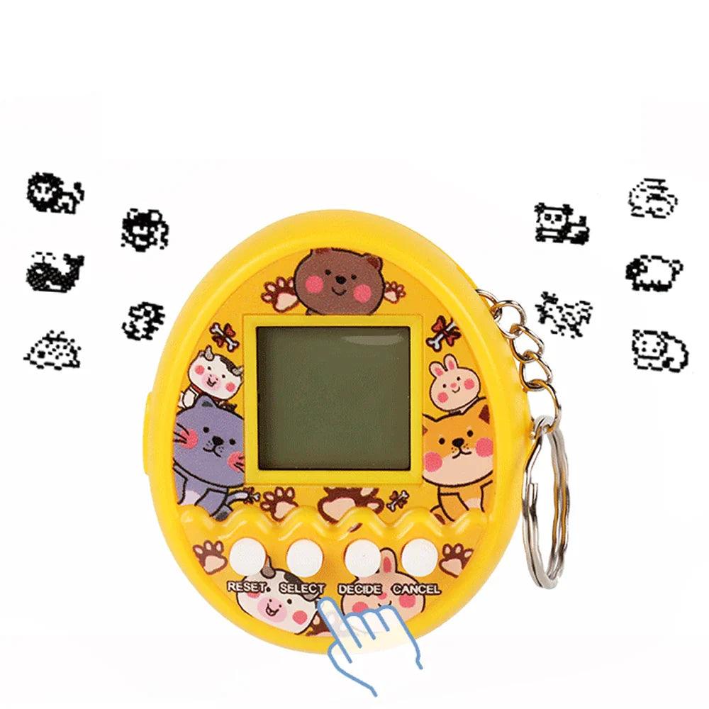 Electronic Virtual Pets Game: Tamagotchi in 4 Languages Pixel Fun for Kids  ourlum.com   