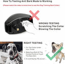 Dog Training Collar: Remote Control Anti-Bark Waterproof Vibration Shock  ourlum.com   