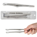 Stainless Steel Camping BBQ Tongs Ultralight Cooking Tool