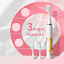 Vibrant Kids Electric Toothbrush Gentle Cleaning Rechargeable