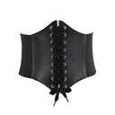 Women's High Waist Leather Corset Belt Slimming Shapewear