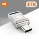 Xiaomi 2TB USB Flash Drive with Type-C Interface - High-Speed Data Transfer and Waterproof Design  ourlum.com Silver 1TB  