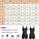 GUUDIA Seamless Open Crotch Shapewear Bodysuit for Tummy Control & Butt Lifting