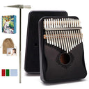 17-Key Kalimba Thumb Piano Beginner Friendly Wooden Mbira