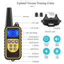 800m Waterproof Electric Dog Training Collar with Remote Control - Rechargeable Shock Vibration Sound  ourlum.com   