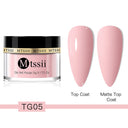 Mtssii Sparkling Nude Pink Dipping Nail Powder 5g 10g Glitter