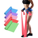 Versatile Natural Latex Yoga Resistance Bands for Home Gym