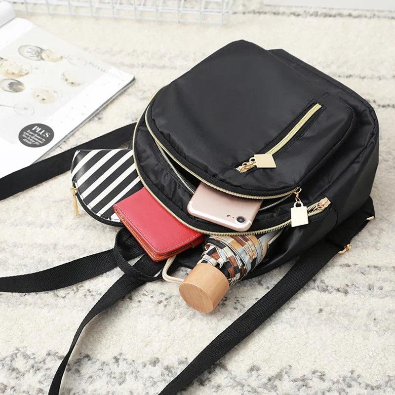 Backpack Women Leisure Back Pack Korean Ladies Knapsack Casual Travel Bags For School Teenage Girls Bagpack  ourlum.com   