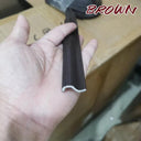 Acoustic Foam Window Seal Strip - Energy Efficient Soundproofing Tape for Casement Windows and Doors  ourlum.com Brown 6M 