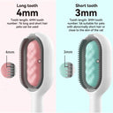 Clean Cat Grooming Brush with Wipes: Ultimate Pet Hair Removal Solution  ourlum.com   