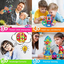 Magnetic Building Blocks: Creative Construction Set for Kids  ourlum.com   