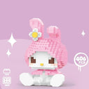 Hello Kitty Kuromi Building Block Set: Enchanting Sanrio Decor & Puzzle Fun  ourlum.com   