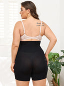 Plus Size High Waisted Shapewear Shorts for Tummy Control