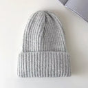 Knitted Hat For Women And Men Universal Thick Warm Beanie Balaclava