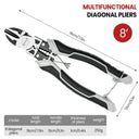 AIRAJ Multifunctional Universal Diagonal Pliers Durable Repair Tools