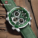 Sports Chronograph Watch: Stylish Waterproof Timepiece