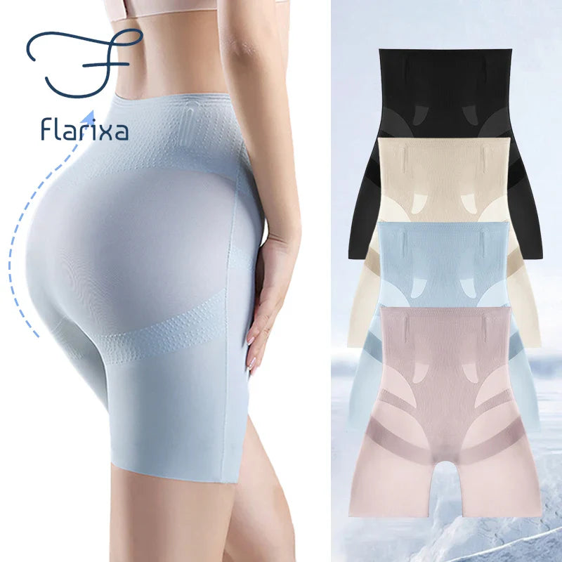 Flarixa Ultra Thin High Waist Tummy Control Shapewear for Women - Comfort & Style